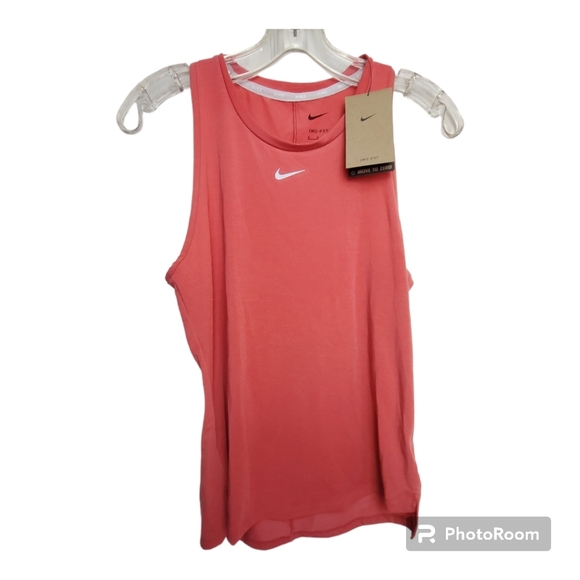 Nike lux one dri fit standard tank top Pink small - Picture 1 of 3